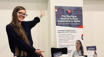 MCE at MedConnect Manchester: Meeting Future Medical Students Interested in Studying Medicine in Malta